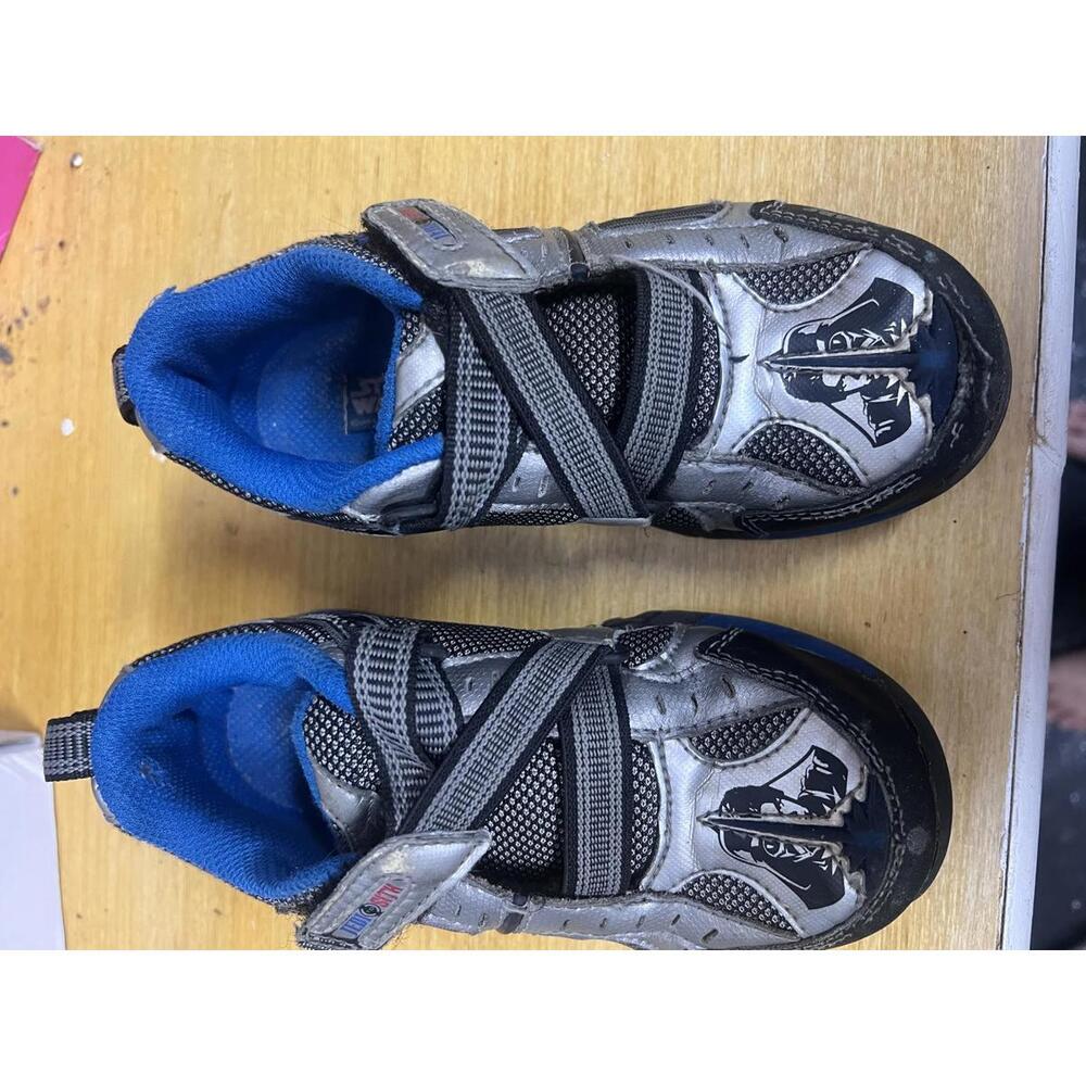 Star Wars Boys' Jedi to Sith Black/Blue Sneakers Size 11.5 M